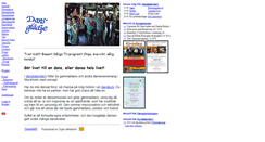 Desktop Screenshot of dansglad.se