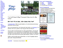 Tablet Screenshot of dansglad.se